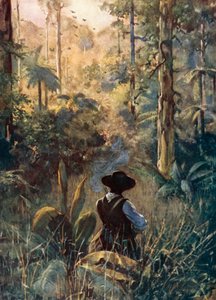 Illustrazione per Robinson Crusoe di Daniel Defoe
