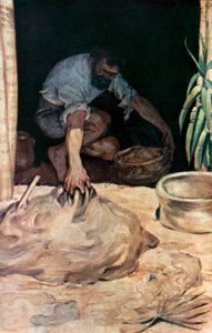 Illustrazione per Robinson Crusoe di Daniel Defoe da Ralph Noel Pocock
