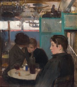 Interno del Moulin de la Galette da Ramón Casas