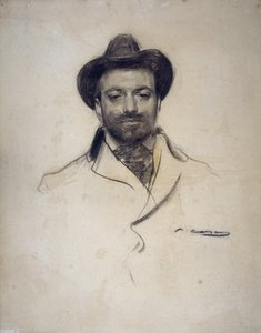 Ritratto del pittore e fotografo spagnolo Jose Maria Sert (1874-1945)