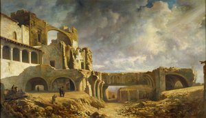 Rovine del palazzo da Ramon Martí i Alsina