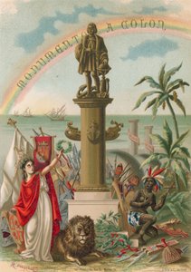 Frontespizio del libro su Colombo da Ramon Puiggari