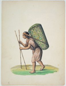 Quito con grandi cesti verdi da Ramon Salas