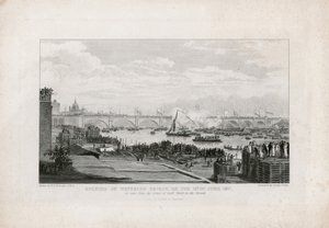 Ponte di Waterloo, Londra, inaugurazione il 18 giugno 1817