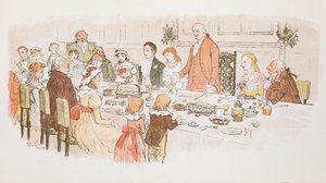 Un pasto di Natale da Randolph Caldecott