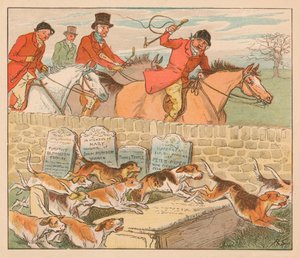 Quando i cani da caccia entrano in vista da Randolph Caldecott