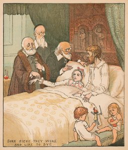 Erano Molto Malati e Quasi Morenti, c1878 da Randolph Caldecott