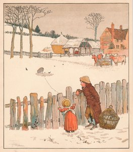 La trappola per uccelli, metà-fine XIX secolo da Randolph Caldecott