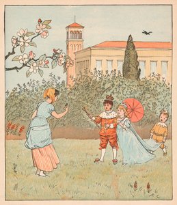 La cameriera e lo scricciolo, 1880 da Randolph Caldecott