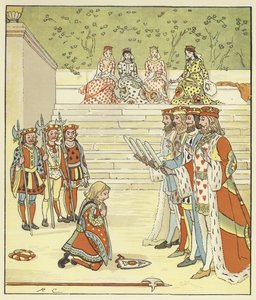 La regina di cuori da Randolph Caldecott