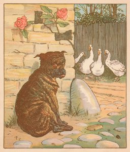 Il cane che preoccupava il gatto da Randolph Caldecott