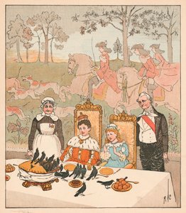 Non era forse un piatto delizioso da mettere davanti al re, 1880 da Randolph Caldecott