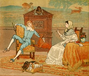 ...Devi cercare una moglie con una fortuna!, c1880, 1888 da Randolph Caldecott