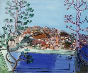 Una piscina a Golfe Juan; Le Reservoir a Golfe Juan da Raoul Dufy