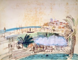 Antibes, la ferrovia da Raoul Dufy