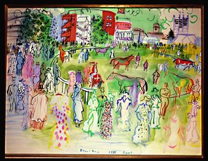 Ascot da Raoul Dufy