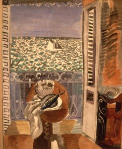 Vista attraverso una finestra da Raoul Dufy