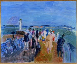 Il molo di Honfleur da Raoul Dufy