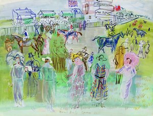 Persone eleganti a Epsom