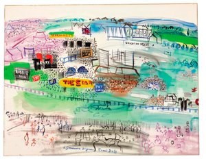 Ippodromo di Epsom da Raoul Dufy