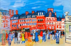 Case a Trouville da Raoul Dufy