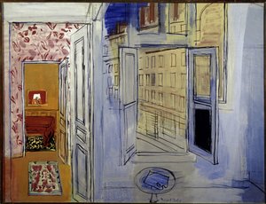 Laboratorio Impasse Guelma (olio su tela) da Raoul Dufy