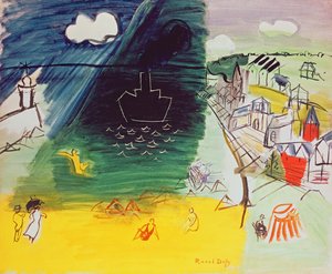 14 luglio (olio su tela) da Raoul Dufy
