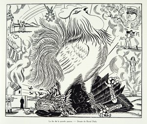 La fine della Grande Guerra, da Histoire de la Troisieme Republique, Vol. I, Storia politica, ed. 1933 (litografia) da Raoul Dufy