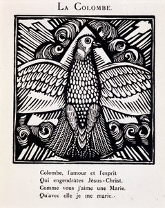 La colomba - in "Le Bestiaire ou cortège d