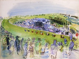 Le Jour du Derby (Epsom, Royal Enclosure) da Raoul Dufy