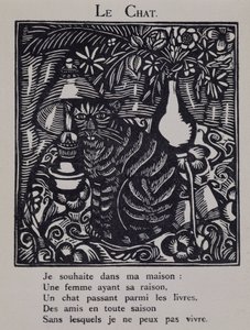 Il gatto - in "Le Bestiaire ou cortege d