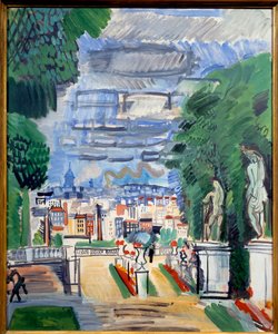 Le parc de Saint Cloud, XX secolo (olio su tela)