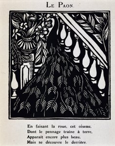 Il pavone - in "Le Bestiaire ou cortege d