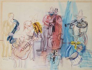 Musicisti messicani da Raoul Dufy