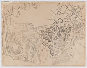 Olivi in Provenza da Raoul Dufy