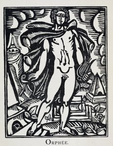 Orphee - in "Le Bestiaire ou cortege d