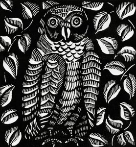 Gufo, per la poesia Le hibou, da Le Bestiaire ou Cortege d