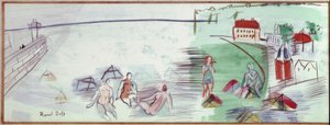 La spiaggia da Raoul Dufy