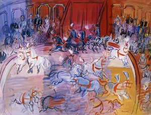Il tendone, 1935 circa (olio su tela)