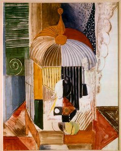 Gabbia per uccelli, XX secolo (olio su tela) da Raoul Dufy