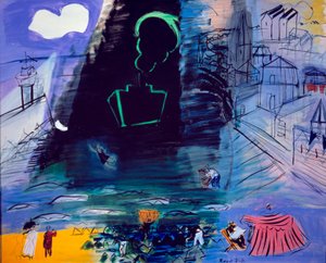 Il carico nero, XX secolo (olio su tela) da Raoul Dufy