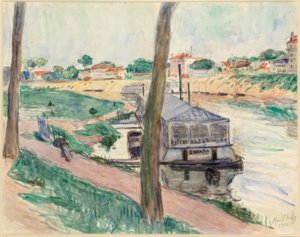 La casa galleggiante da Raoul Dufy