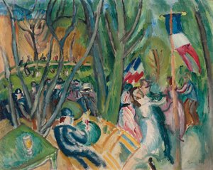Il ballo popolare; Le Bal Populaire da Raoul Dufy