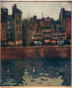 Il porto di Le Havre al tramonto da Raoul Dufy