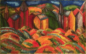 Le case rosse di Sainte-Adresse