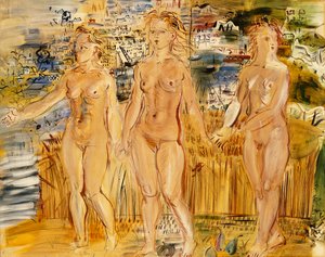 Le tre grazie; Les Trois Graces da Raoul Dufy