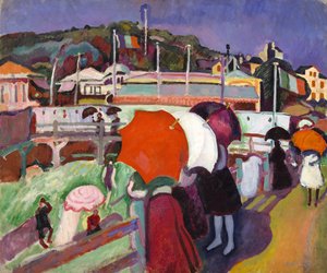 I tre ombrelli da Raoul Dufy