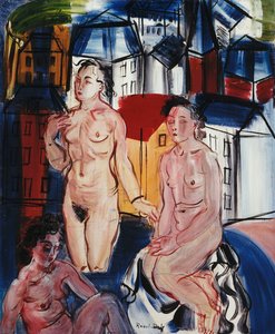 Tre bagnanti; Trois Baigneuses da Raoul Dufy