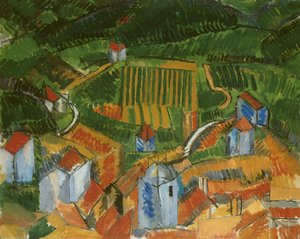 Paesaggio di Vence da Raoul Dufy