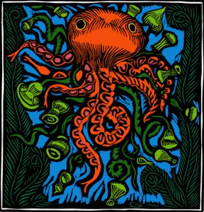 Zoologia / Vita marina / Polpo da Raoul Dufy